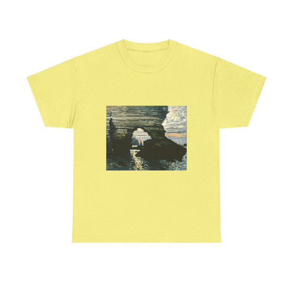 MONET, Claude - La Porte D'Amount Etretat (Artwork) T-Shirt