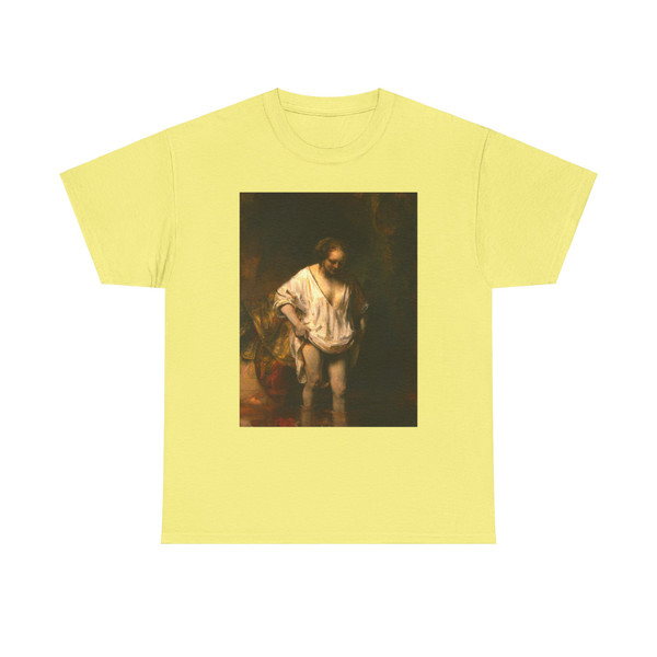 REMBRANDT Harmenszoon van RIJN - Hendrickje Bathing in a River (Artwork) T-Shirt