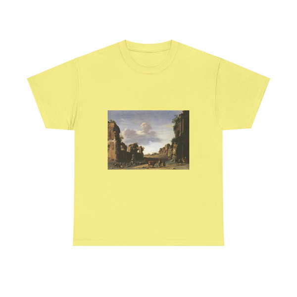 POELENBURGH, Cornelis van - View of the Campo Vaccino (Artwork) T-Shirt