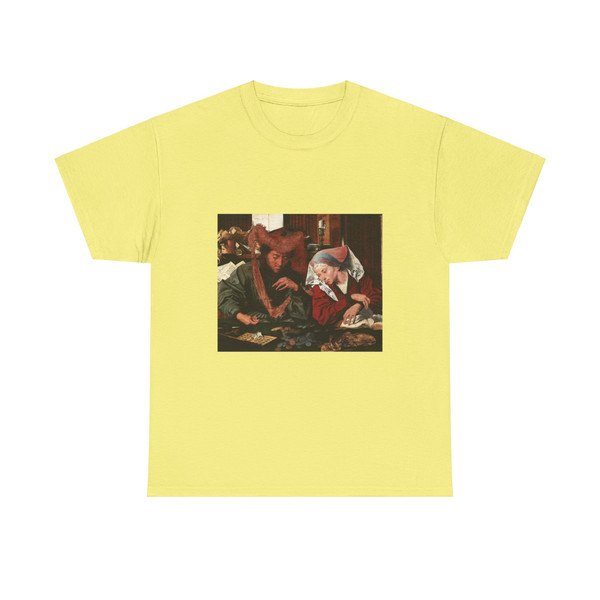 REYMERSWAELE, Marinus van - Money-Changer and his Wife (Artwork) T-Shirt