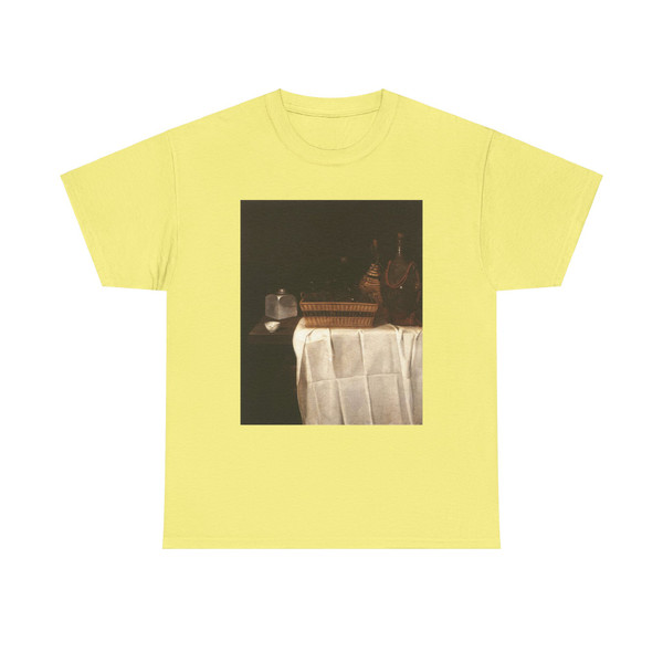 STOSKOPFF, Sebastien - Still-Life with Glasses and Bottles (Artwork) T-Shirt