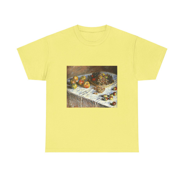 MONET, Claude - Still Life Apples and Grapes (Artwork) T-Shirt