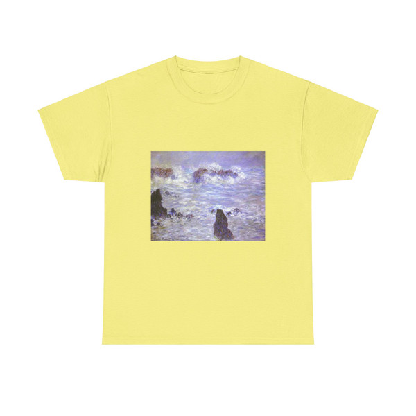 MONET, Claude - Storm, Coast at Belle-Ile (Artwork) T-Shirt