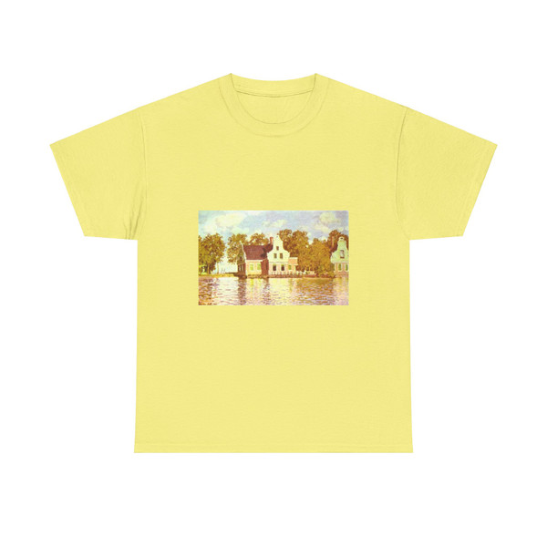 MONET, Claude - The House on the River Zaan in Zaandam (Artwork) T-Shirt