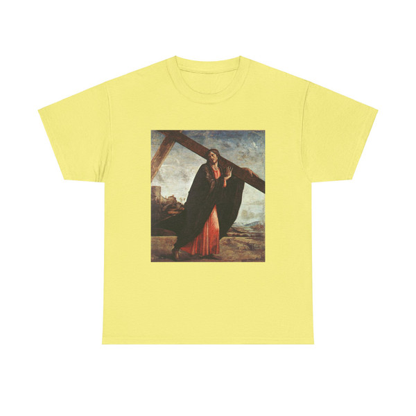VIVARINI, Alvise - Christ Carrying the Cross (Artwork) T-Shirt