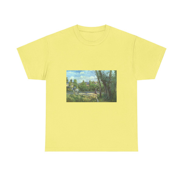 PISARRO Camille - Sunlight on the Road- Pontoise (Artwork) T-Shirt
