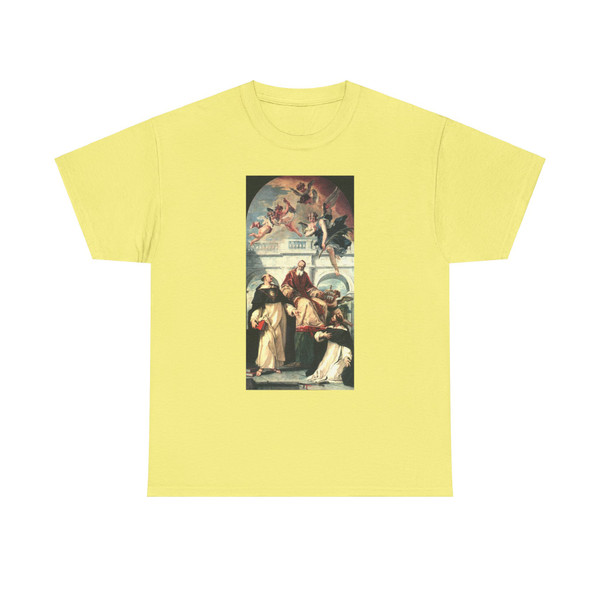 RICCI, Sebastiano - St Pius, St Thomas of Aquino and St Peter Martyr (Artwork) T-Shirt