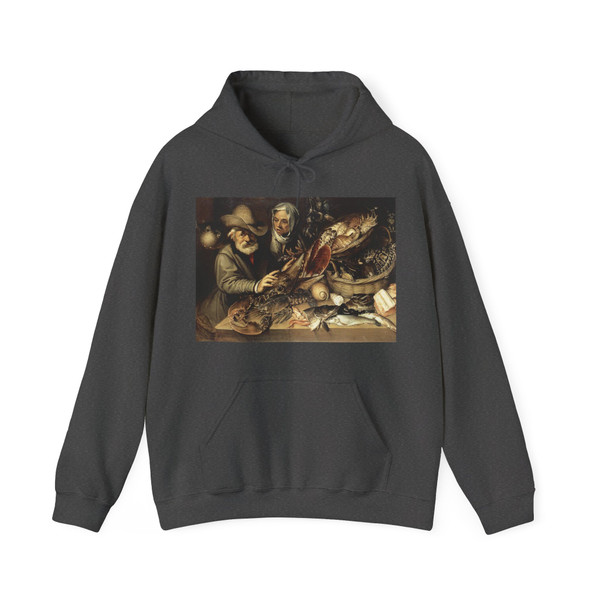 PASSEROTTI, Bartolomeo -  The Fishmonger's Shop (Artwork) Hoodie