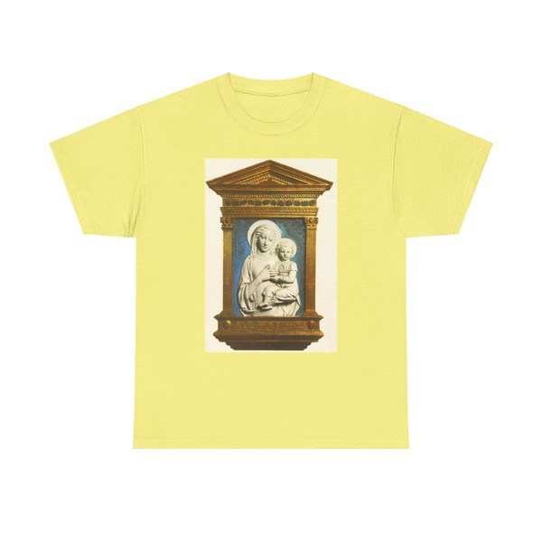ROBBIA Luca della - Madonna and Child2 (Artwork) T-Shirt