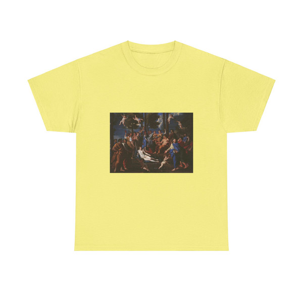 POUSSIN, Nicolas - Apollo and the Muses (Parnassus) (Artwork) T-Shirt