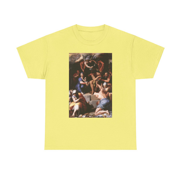TIBALDI, Pellegrino - Adoration of the Christ Child (Artwork) T-Shirt