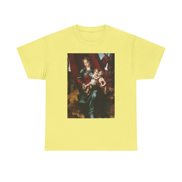 MORALES, Luis de - Virgin and Child with the Infant St John the Baptist (Artwork) T-Shirt