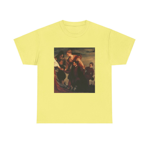 VERONESE, Paolo - The Adoration of the Virgin by the Coccina Family (detail) (Artwork) T-Shirt