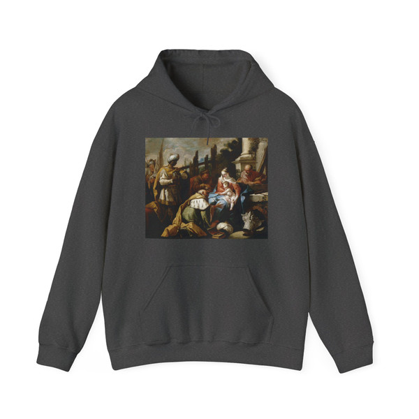 DIZIANI, Gaspare - Adoration of the Magi (Artwork) Hoodie