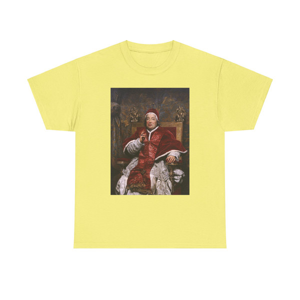MENGS, Anton Raphael - Portrait of Clement XIII Rezzonico (Artwork) T-Shirt