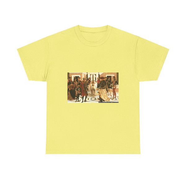 PERUGINO, Pietro -Saints- Story of S. Bernardino (detail) (Artwork) T-Shirt