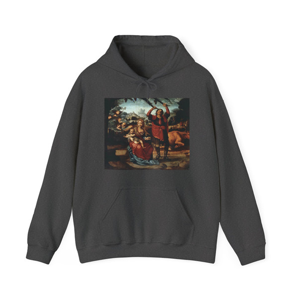 LLANOS, Fernando - Rest during the Flight to Egypt (Artwork) Hoodie