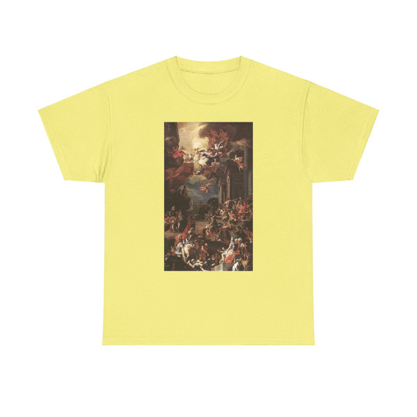 SOLIMENA, Francesco - The Massacre of the Giustiniani at Chios (Artwork) T-Shirt