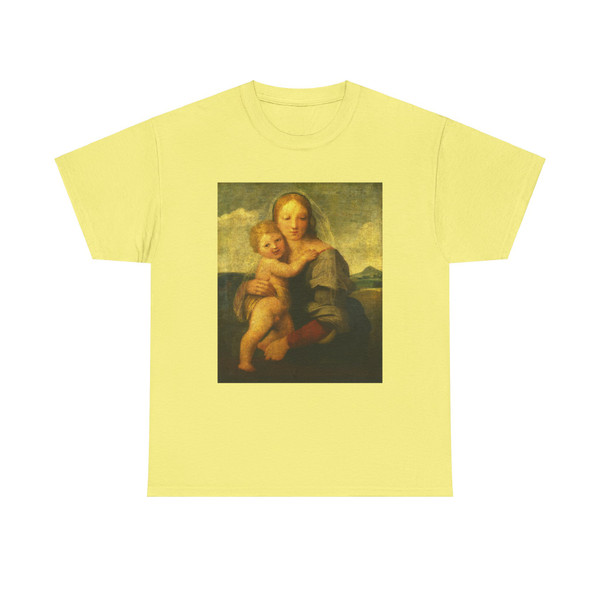 RAFFAELLO Sanzio - The Madonna and Child (The Mackintosh Madonna) (Artwork) T-Shirt