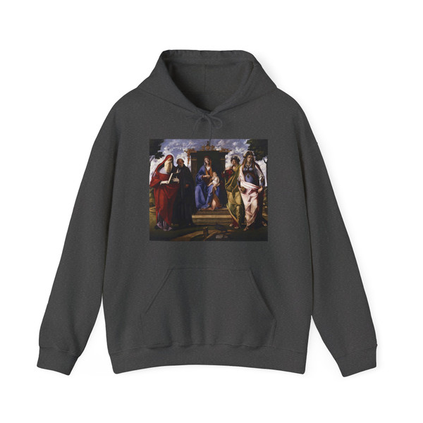 DIANA, Benedetto - Virgin and Child Enthroned with Saints (Artwork) Hoodie