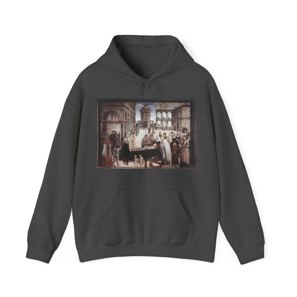 PINTURICCHIO - Death of St. Bernardine (Artwork) Hoodie