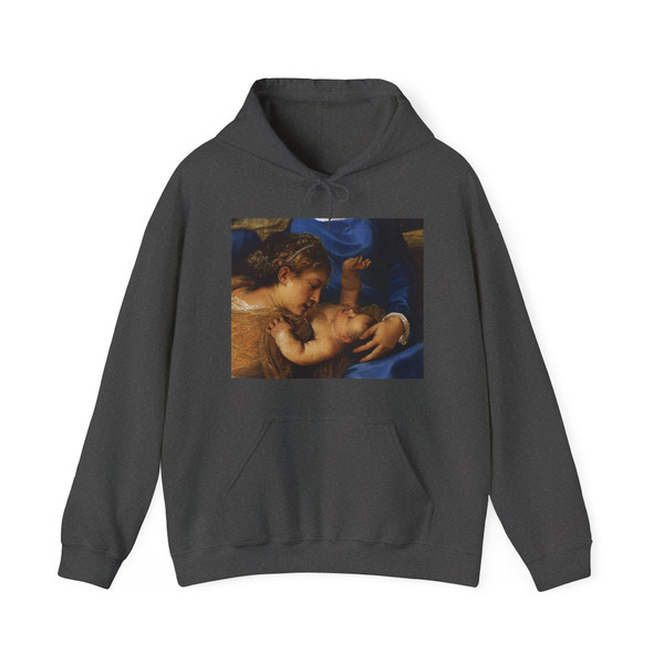 TIZIANO Vecellio - Madonna and Child with Saints (detail) (Artwork) Hoodie