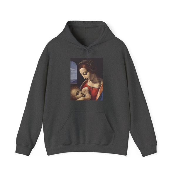 LEONARDO da Vinci - Madonna Litta (detail) (Artwork) Hoodie
