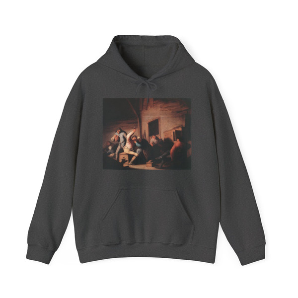 OSTADE, Adriaen Jansz. van - Carousing Peasants in a Tavern (Artwork) Hoodie