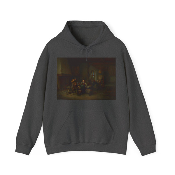 OSTADE, Adriaen Jansz. van - The Interior of an Inn (Artwork) Hoodie