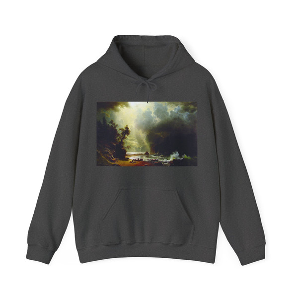 BIERSTADT, Albert - Pugest Sount on the Pacific Coast (Artwork) Hoodie