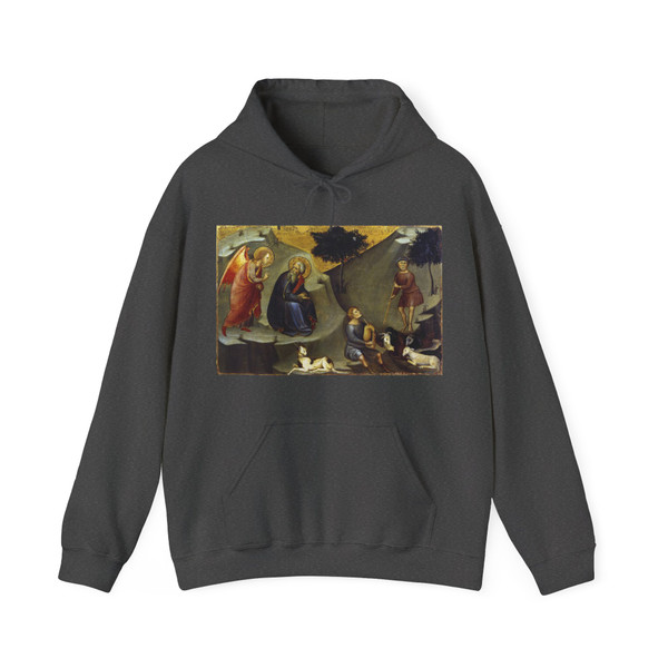 BARTOLO DI FREDI - The Annunciation to Joachim (Artwork) Hoodie