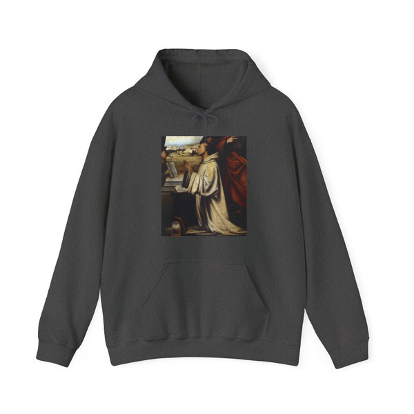 BARTOLOMEO, Fra - Vision of St Bernard with Sts Benedict and John the Evangelist (detail) (Artwork) Hoodie