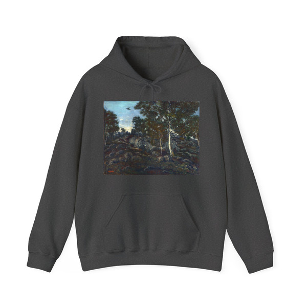 BARYE, Antoine-Louis - The Forest of Fontainebleau (Artwork) Hoodie