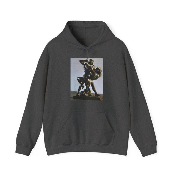 BARYE, Antoine-Louis - Theseus Slaying the Minotaur (Artwork) Hoodie