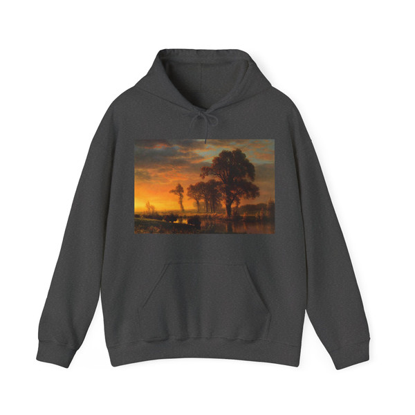 BIERSTADT, Albert - Western Kansas (Artwork) Hoodie