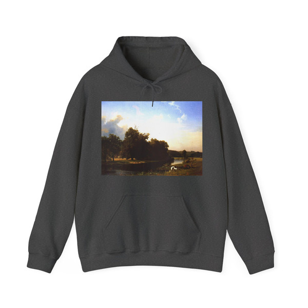 BIERSTADT, Albert - Westphalia (Artwork) Hoodie