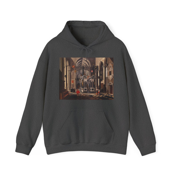 BASSEN, Bartholomeus van - The Tomb of William the Silent in an Imaginary Church (Artwork) Hoodie
