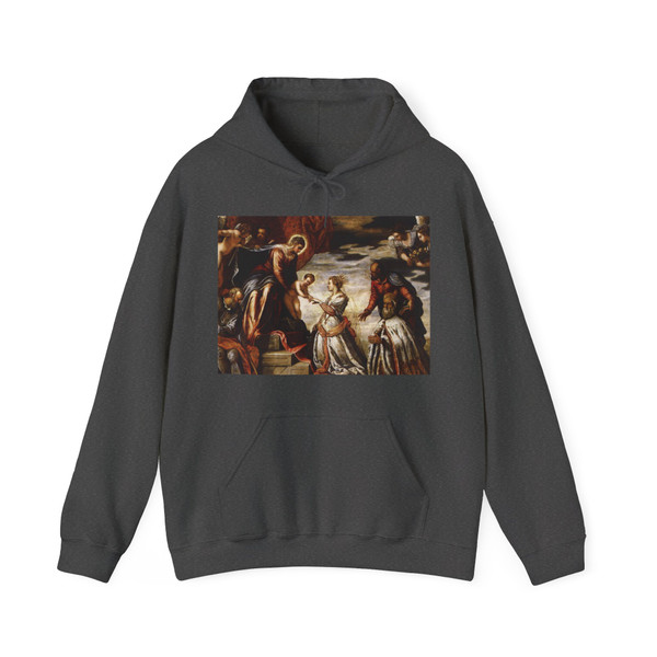 TINTORETTO, Jacopo Robusti - Mystic Marriage of St Catherine (detail) (Artwork) Hoodie