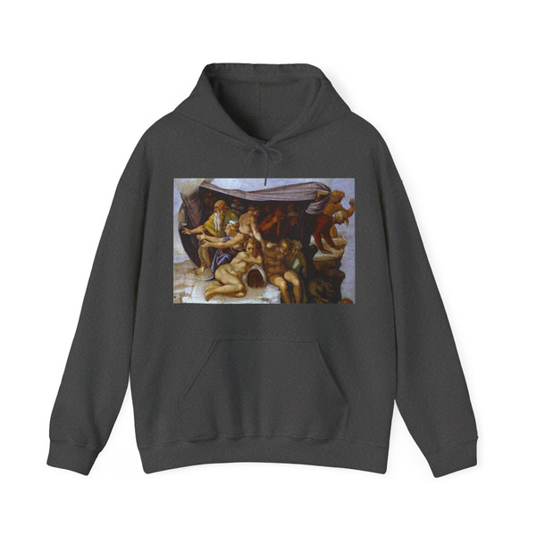MICHELANGELO, Buonarroti - The Flood (detail) (Artwork) Hoodie