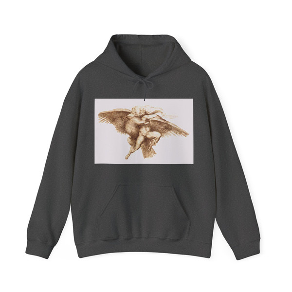 MICHELANGELO, Buonarroti -Drawing--Drawing- 1cavali1 (Artwork) Hoodie