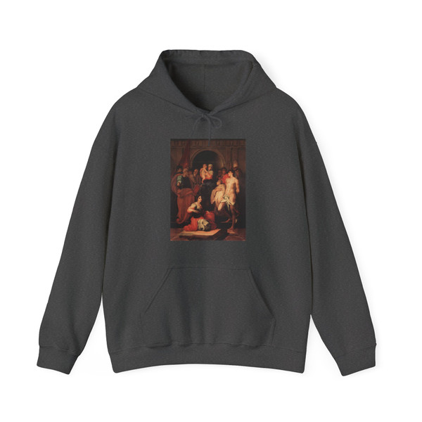 ROSSO Fiorentino - Madonna Enthroned and Ten Saints (Artwork) Hoodie