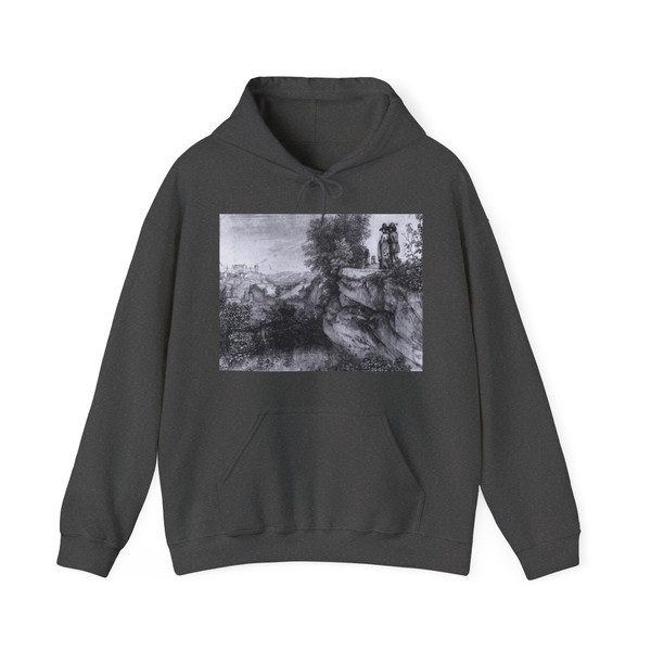OLIVIER, Ferdinand - View of Salzburg and the Hohensalzburg Fortress fom the Monschberg (Artwork) Hoodie