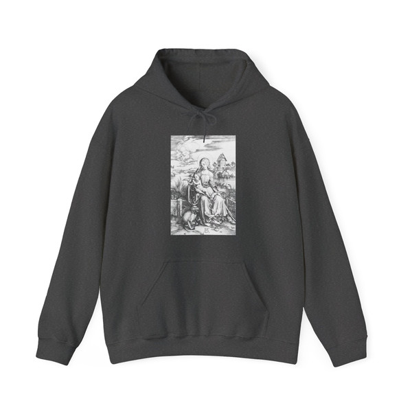 DURER, Albrecht - The Madonna with the Monkey (Artwork) Hoodie