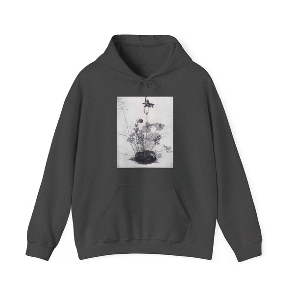 DURER, Albrecht - The Piece of Turf with the Columbine (Artwork) Hoodie