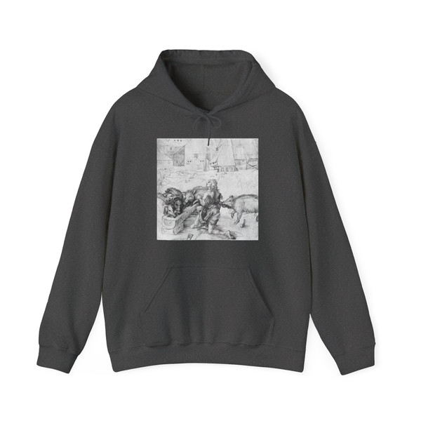 DURER, Albrecht - The Prodigal Son among the Swine (Artwork) Hoodie