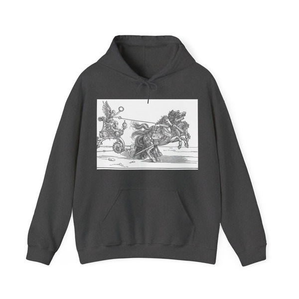 DURER, Albrecht - The Small Triumphal Car or the Burgundian Marriage2 (Artwork) Hoodie