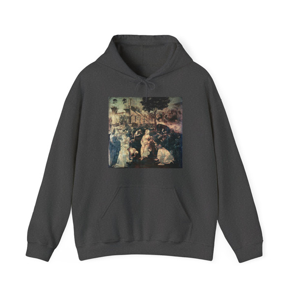 LEONARDO da Vinci - L'adorazione dei Magi (Artwork) Hoodie