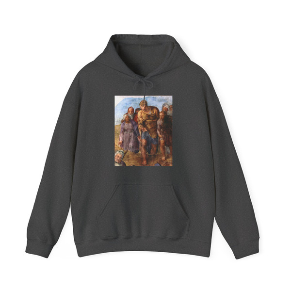 MICHELANGELO, Buonarroti -Paintings- Martyrdom of St Peter (detail)2 (Artwork) Hoodie