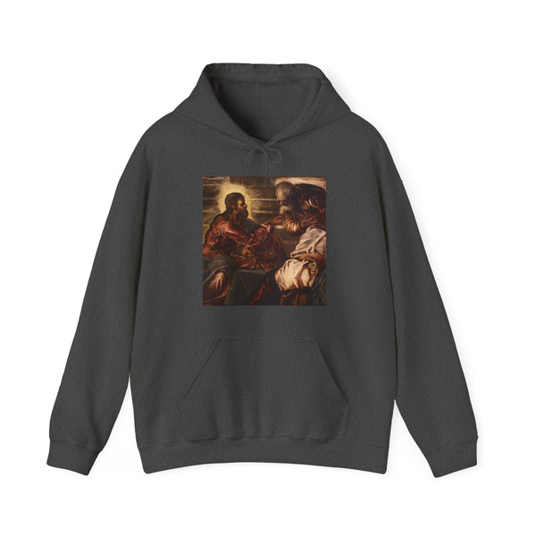 TINTORETTO, Jacopo Robusti - The Last Supper (detail)2 (Artwork) Hoodie