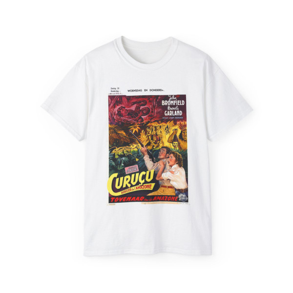CURUCU, BEAST OF THE AMAZON (BELGIAN) 1956 Movie Poster - T-Shirt